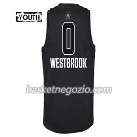 Canotte Bambino Oklahoma City Thunder Russell Westbrook 0 2018 All Star Jordan Brand Nero Swingman